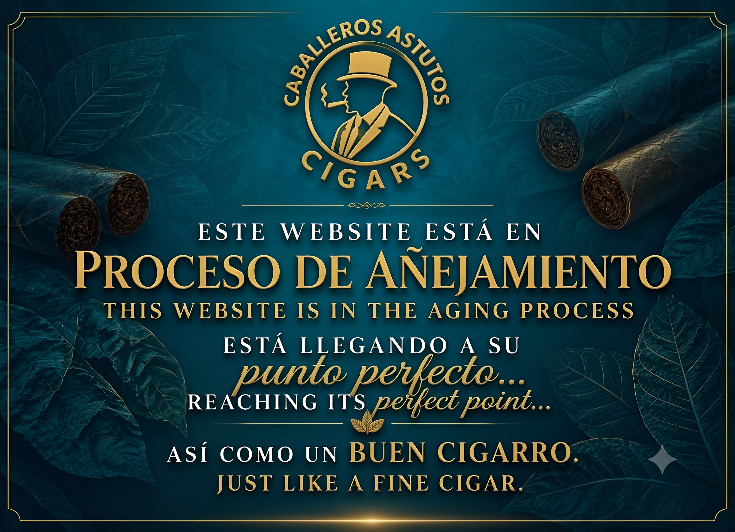 Caballeros Astutos Cigars - Sitio en construcción